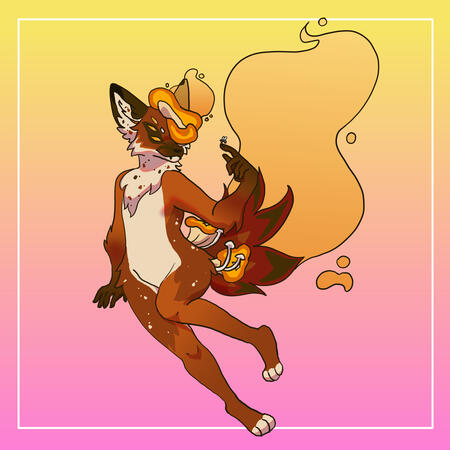 character belongs to aliwyrm on twitter